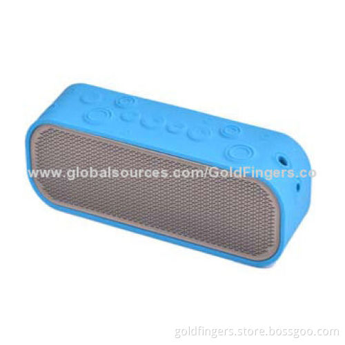 Bluetooth Speaker, 2 x 3W/V4.0/NFC/Mic, 1,500mAh Battery, Playtime Up to 6 Hours
